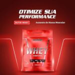 Integralmedica - Hipercalórico - NutriWhey Protein Morango- Pouch 900g - Fonte de Proteínas e Carboidratos - Suplemento Alimentar, Ganho Muscular e Recuperação Pós-Treino - Super Mass Gainer - Imagem 2
