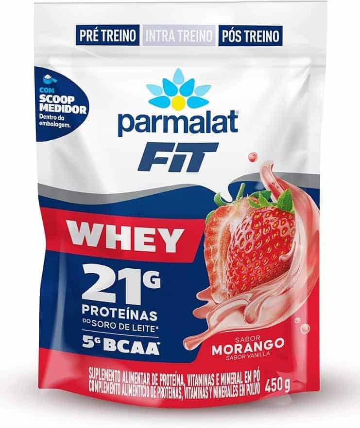 Whey-Protein-Concentrado-Morango-Parmalat-Fit-450g.jpg Whey Protein Concentrado Morango Parmalat Fit 450g - Imagem 1